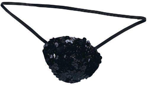 Sequin Eyepatch (Black)