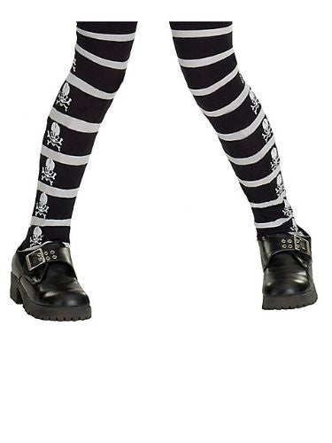 Skull & Crossbones Child Tights - Large