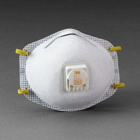 N95 Particulate Respirator with valve  10/box