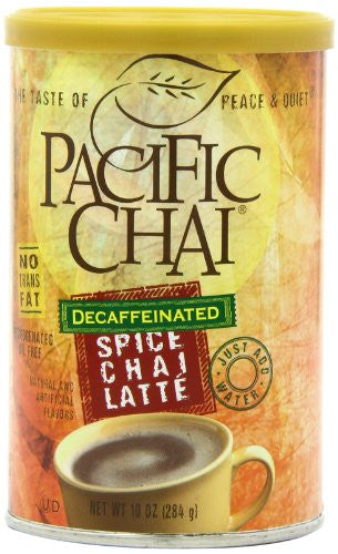 Decaf Spice Chai Latte, 10oz Canister
