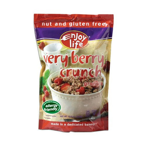 ENJOY LIFE Granola Very Berry Granola, Nut Free - 12.8 oz