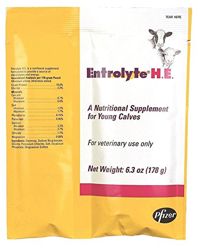Zoetis - Large Animal - Entrolyte H.E. 6.3oz/178gm