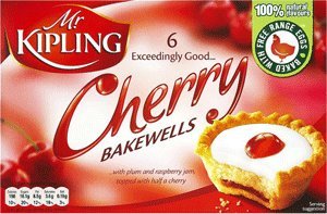 Mr Kipling Cherry Bakewells 6 Pack 9.7oz (276g)