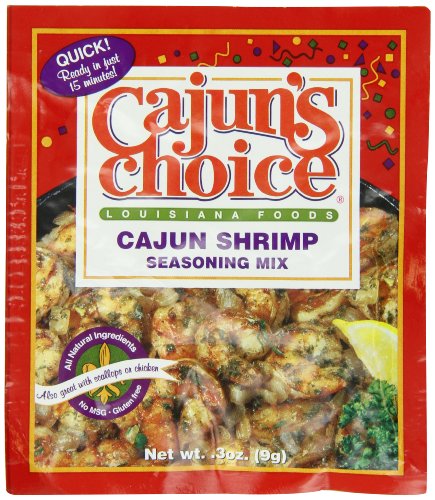 Cajun's Choice Cajun Shrimp Seasoning Mix, .3 oz.