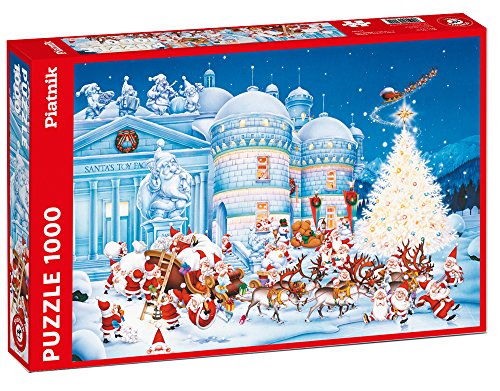 Piatnik 1000pc puzzle, Christmas Toy Factory