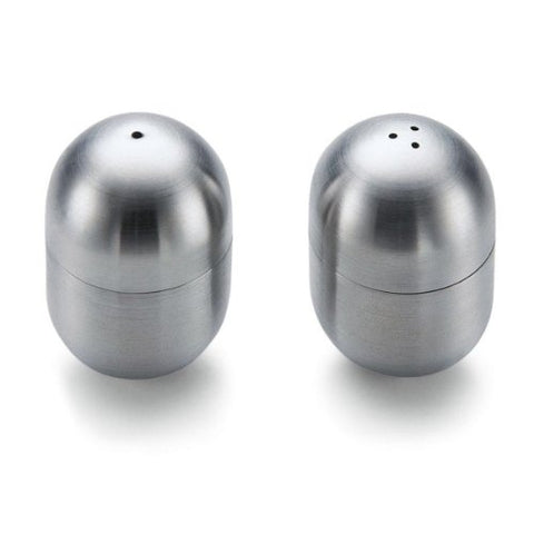 Humpty Dumpty Salt Plus Pepper, Stainless Steel, 2 pcs Set, 5.6cm
