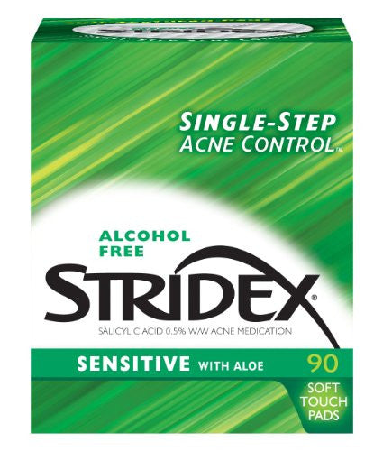 Stridex Medicated Pads - Sensitive 90 Ct.