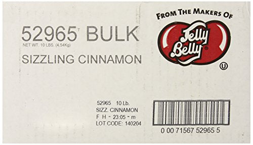 Sizzling Cinnamon Jelly Beans, 10 LB Bulk