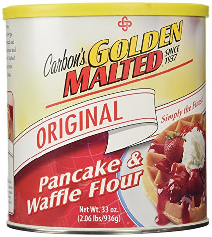 Carbon's Golden Malted Pancake & Waffle Flour - 33 oz.