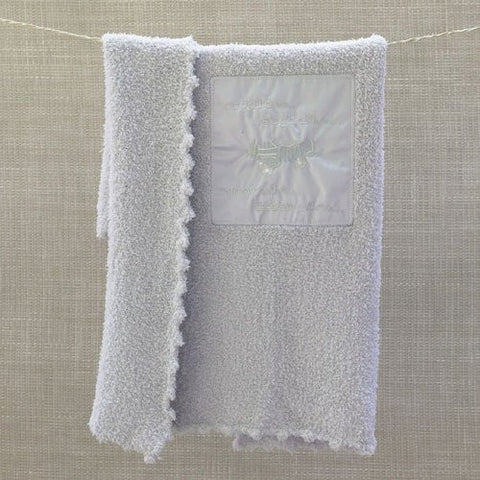 Barefoot Dreams CozyChic Baby Receiving Blanket - Blue
