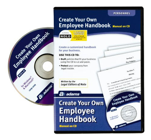 Adams Create Your Own Employee Handbook (CD)