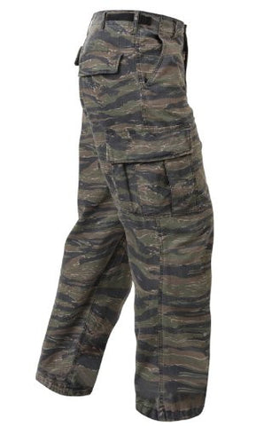 Tiger Stripe Vintage Vietnam Era 6-Pkt Fatigue Pants - Medium