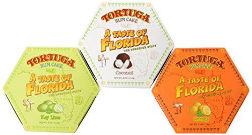 Florida Six Pack Mixed (2 of each Florida flavor) - Orange, Coconut and Key Lime (4oz)