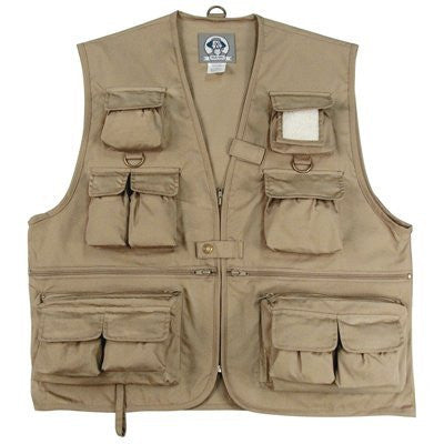 Uncle Milty Khaki Travel Vest - 2XL