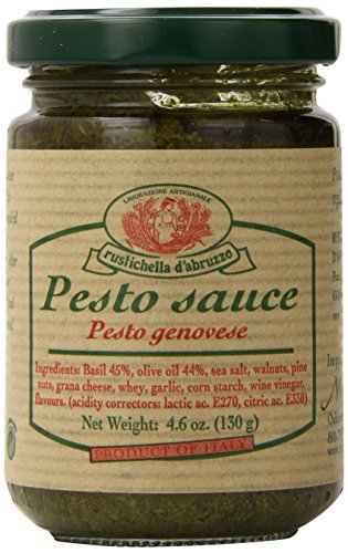 Rustichella d'Abruzzo Pasta Sauce, Classic, Pesto Genovese, 270 gr/9.5 fl oz