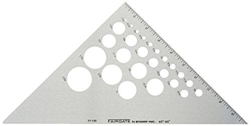 Triangle 10in 45/45/90 degrees