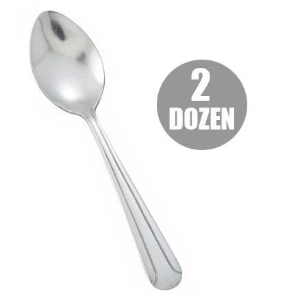 Dominion Demitasse Spoon, 18/0 Stainless Steel, 2 Sets of 12/Set (24 pcs)