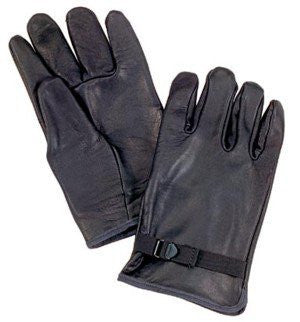 Rothco D-3A Black Leather Gloves - Size 7