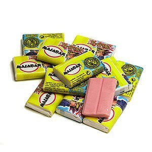 Malabar Bubble Gums, Large Bag - Classic 214g