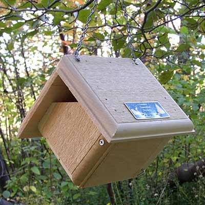 Hanging Carolina Wren House, 7-1/2"H X 7-3/4"W X 7-1/2"D