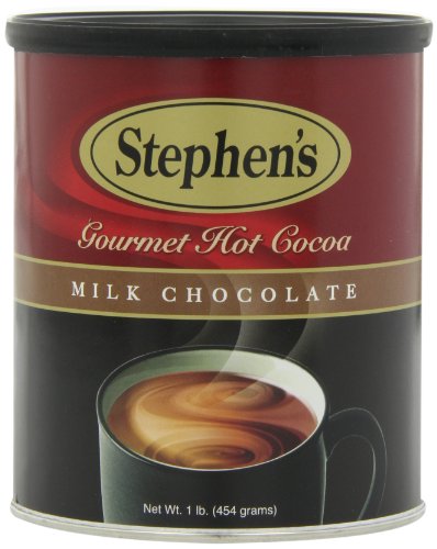Stephens Gourmet Hot Cocoa, Milk Chocolate, 16-ounce Canister (2 Pack