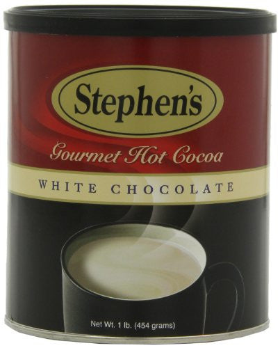 Stephen's Gourmet Hot Cocoa, White Chocolate, 16-Ounce Can