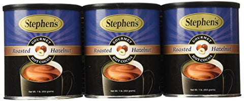 Stephen's Gourmet Hot Cocoa, Roasted Hazelnut, 16-Ounce Cans