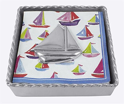 Sailboat Twist Napkin Box
