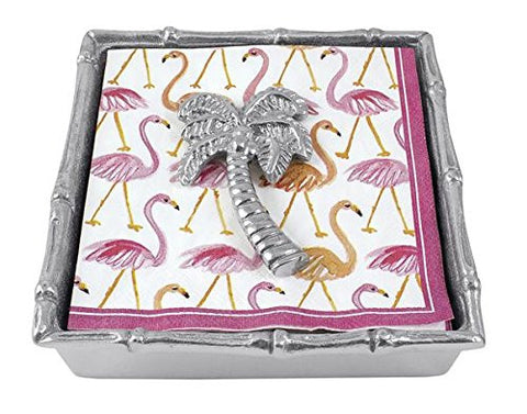 Palm Tree Bamboo Napkin Box