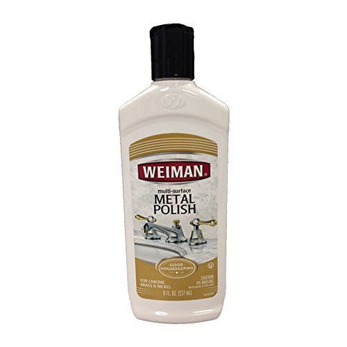 Weiman Multi Surface Metal Polish 8 oz. Bottle