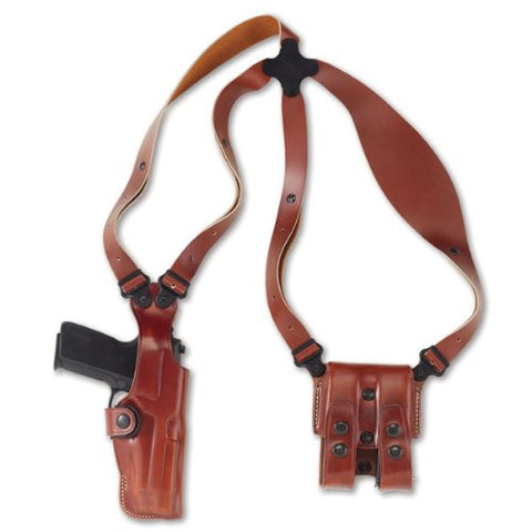 Vertical Shoulder Holster System (Ambidextrous, Tan)