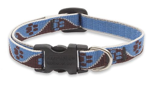 Lupine 1/2" Originals Collection - Muddy Paws, 10"-16" Dog Collar