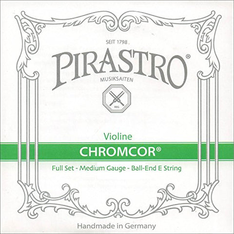 Chromcor Violin Set with Ball E 4/4