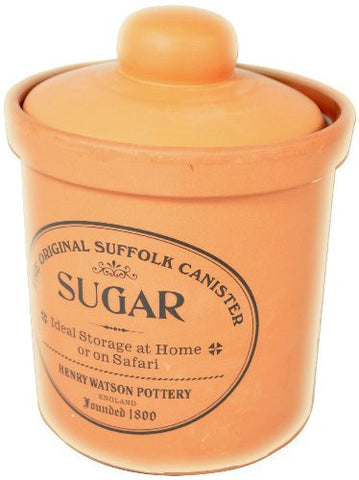 The Original Suffolk Collection in Terracotta - Medium Rim Sugar