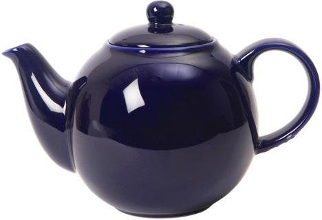 Teapot - Globe 6-cup - Cobalt Blue