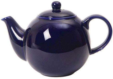 Teapot - Globe 2-cup - Cobalt Blue