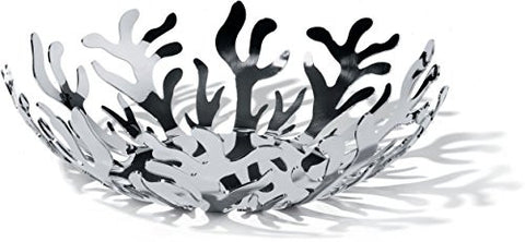 Mediterraneo Fruit Bowl, Stainless Steel Mirror Polished, 11½ in.