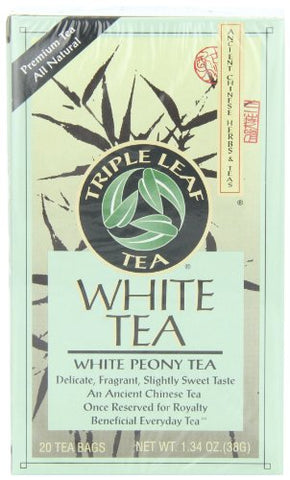 Triple Leaf Tea - 20 bag White Tea 100%