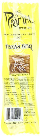 Meatless Jerky Texas BBQ Soya