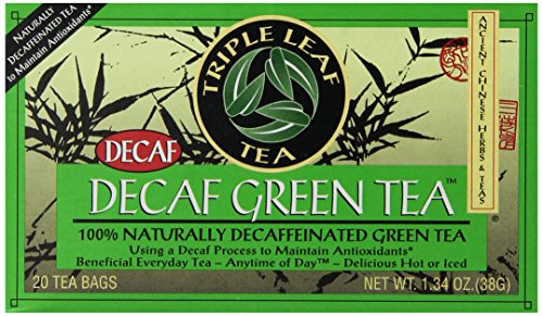 Triple Leaf Tea - 20 bag Decaf Green Tea