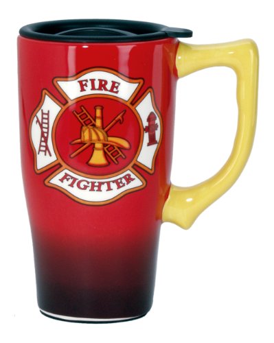 Firefighter Travel Mug