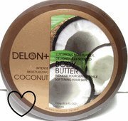 DELON+ HYPOALLERGENIC BODY BUTTERS 200ml JARS, Coconut