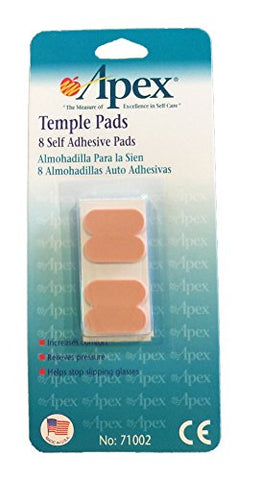 Foam Stick-On Temple Pads - Peach (Not In Pricelist)