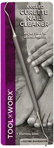 Toolworx Angled Curette Nail Cleaner