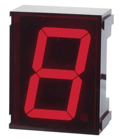Jumbo Single Digit Clock, 2.9 x 2.3 x 1.3"