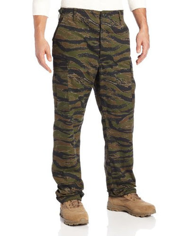 Genuine Gear BDU Trouser (60/40 Cotton/Poly Ripstop) Medium Regular (Tiger Stripe)