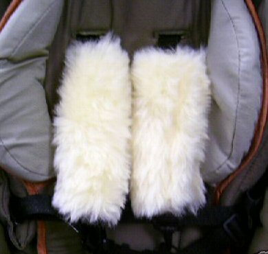 Lamby Car Seat Strap Covers, 1 pair