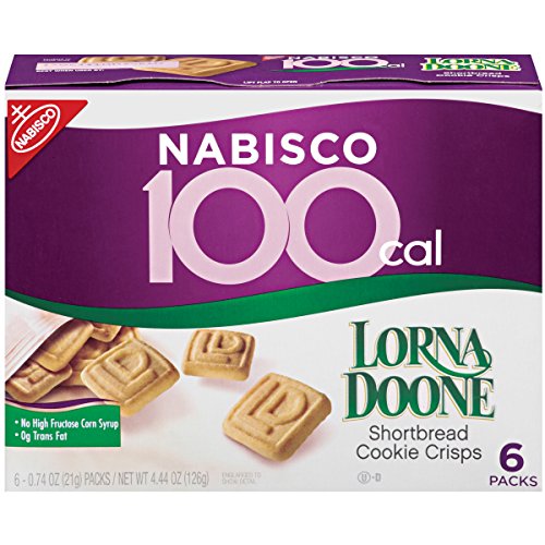 Nabisco 100 Calorie Packs Lorna Doone Shortbread Cookie Crisps