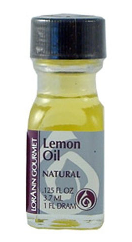 Super Strength Flavor, Lemon Oil Natural, 1 dram, 24-unit
