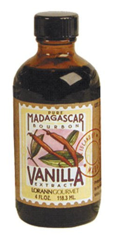 Pure Madagascar Vanilla Extract, Natural, 4 oz